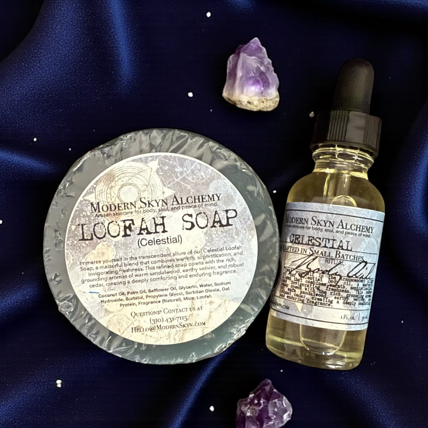 Celestial Loofah Soap