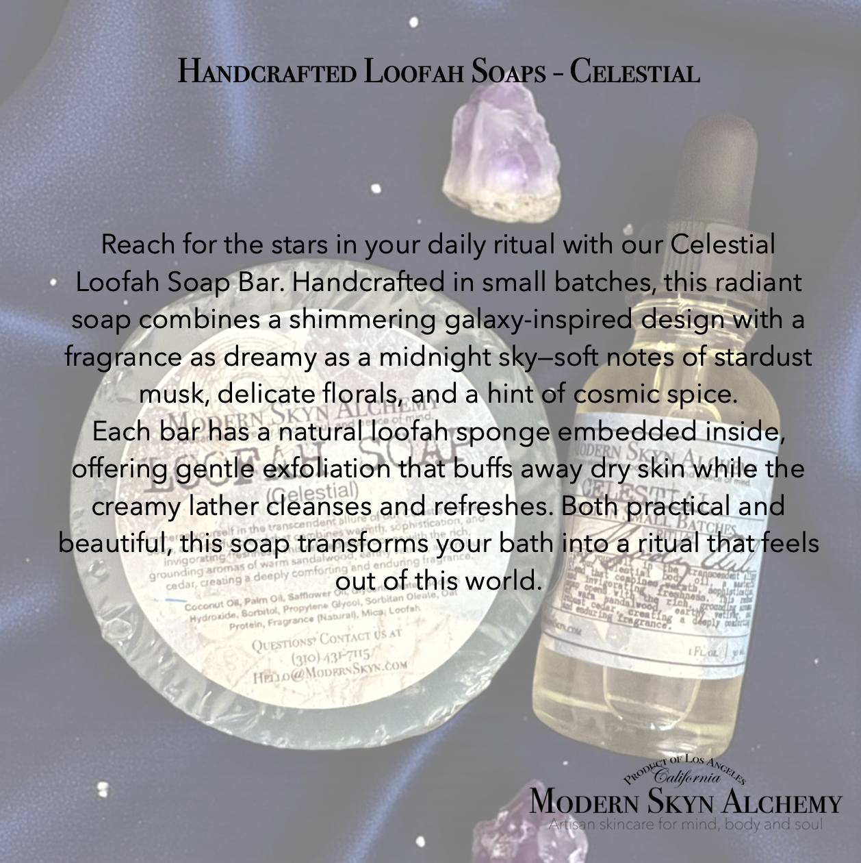 Celestial Loofah Soap