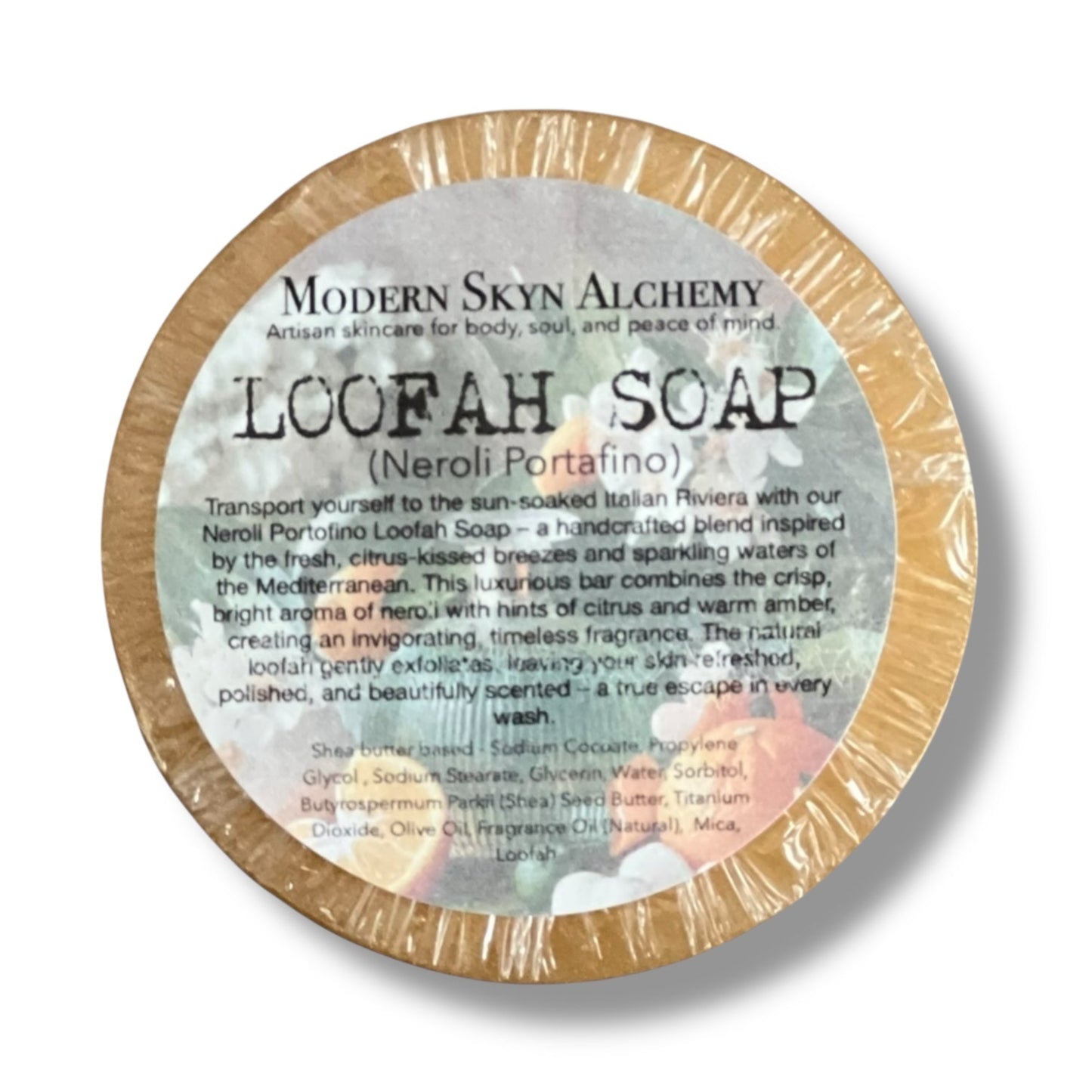 Handcrafted Loofah Soaps - Neroli Portofino