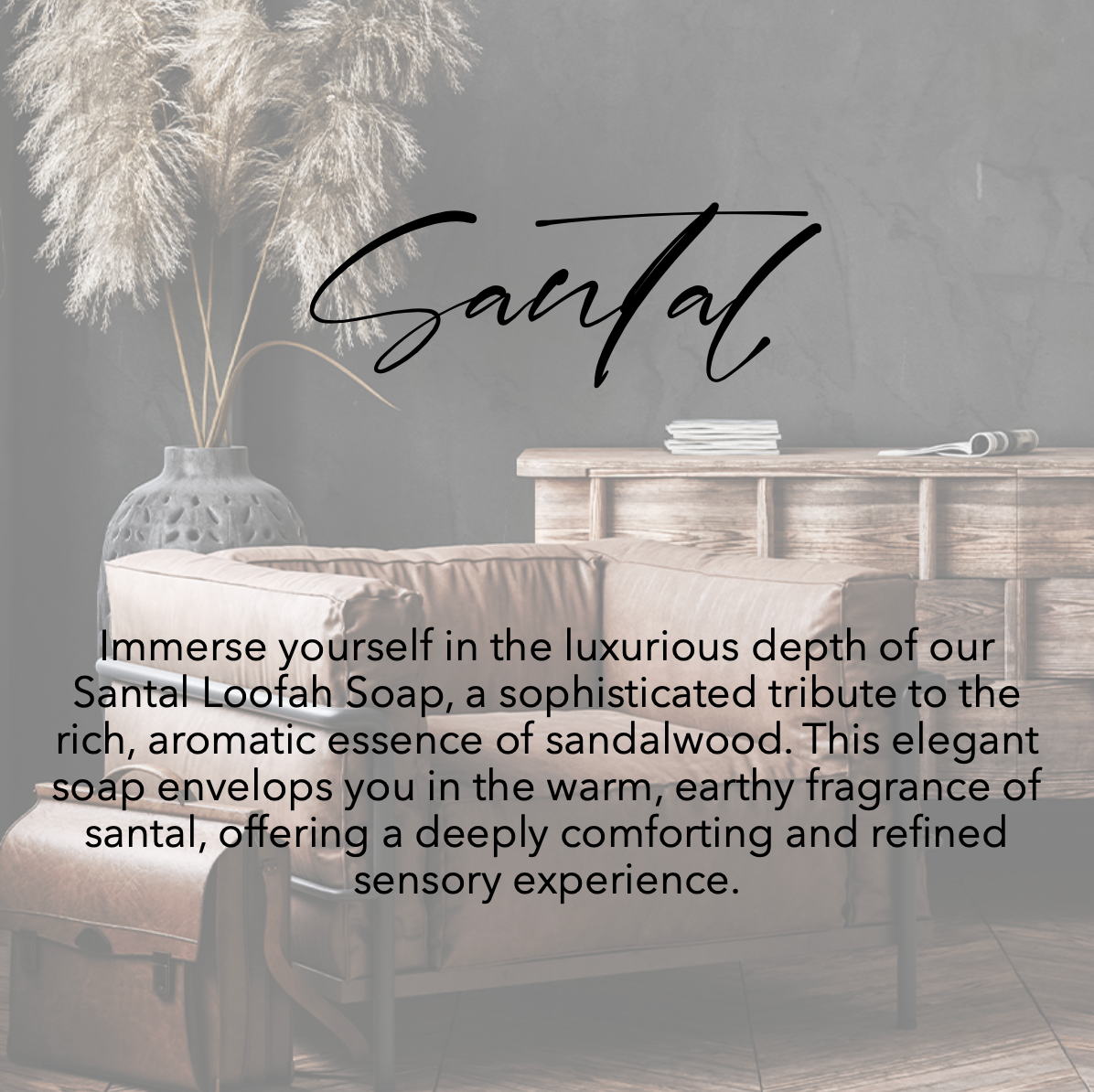 Santal Loofah Soap