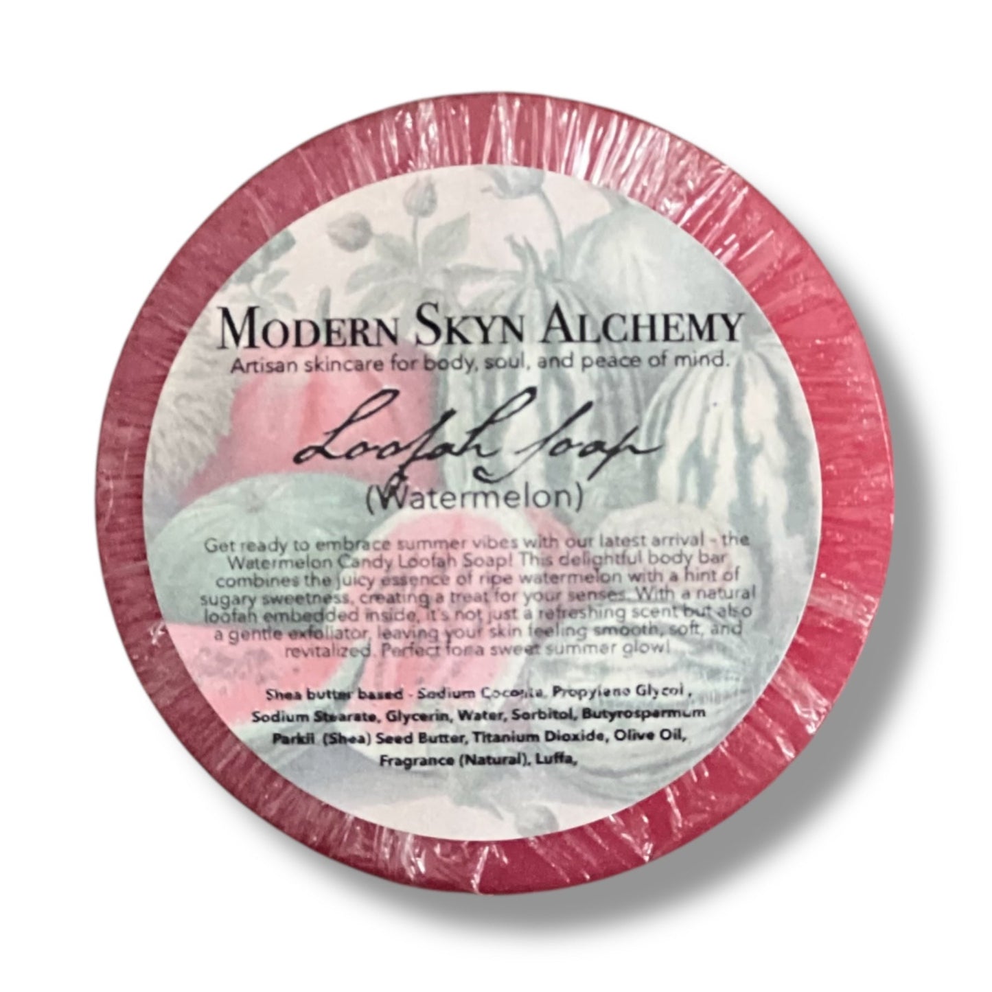 Watermelon Loofah Soap