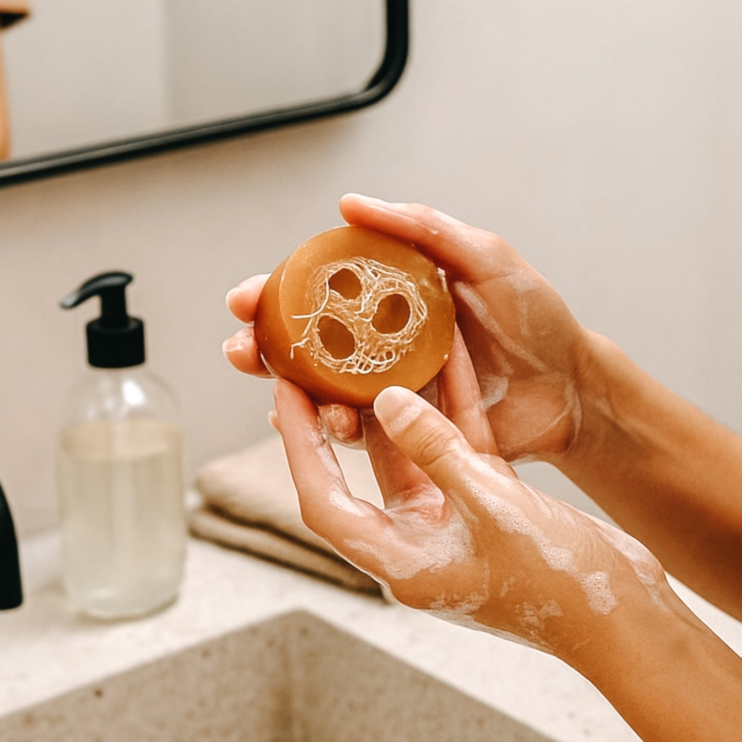 Wildflower & Honey Loofah Soap