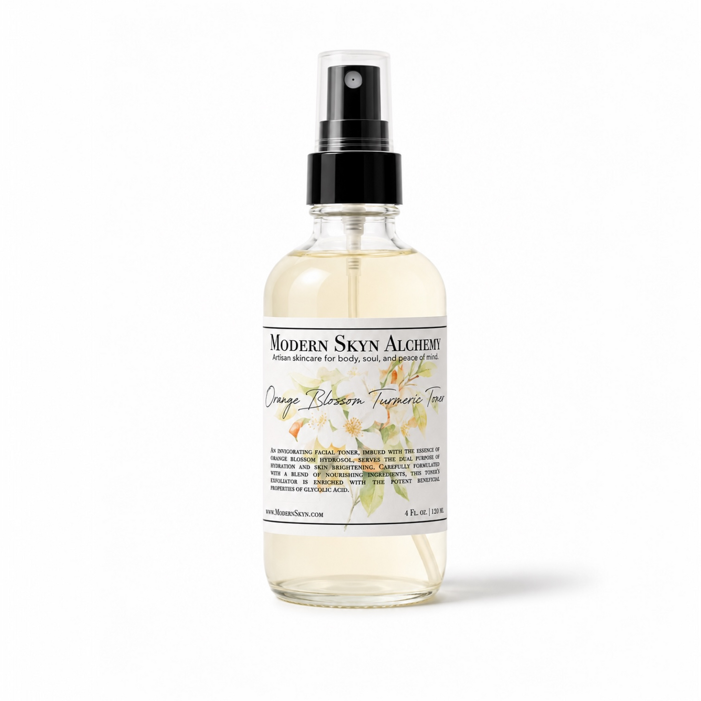 Orange Blossom Turmeric Toner