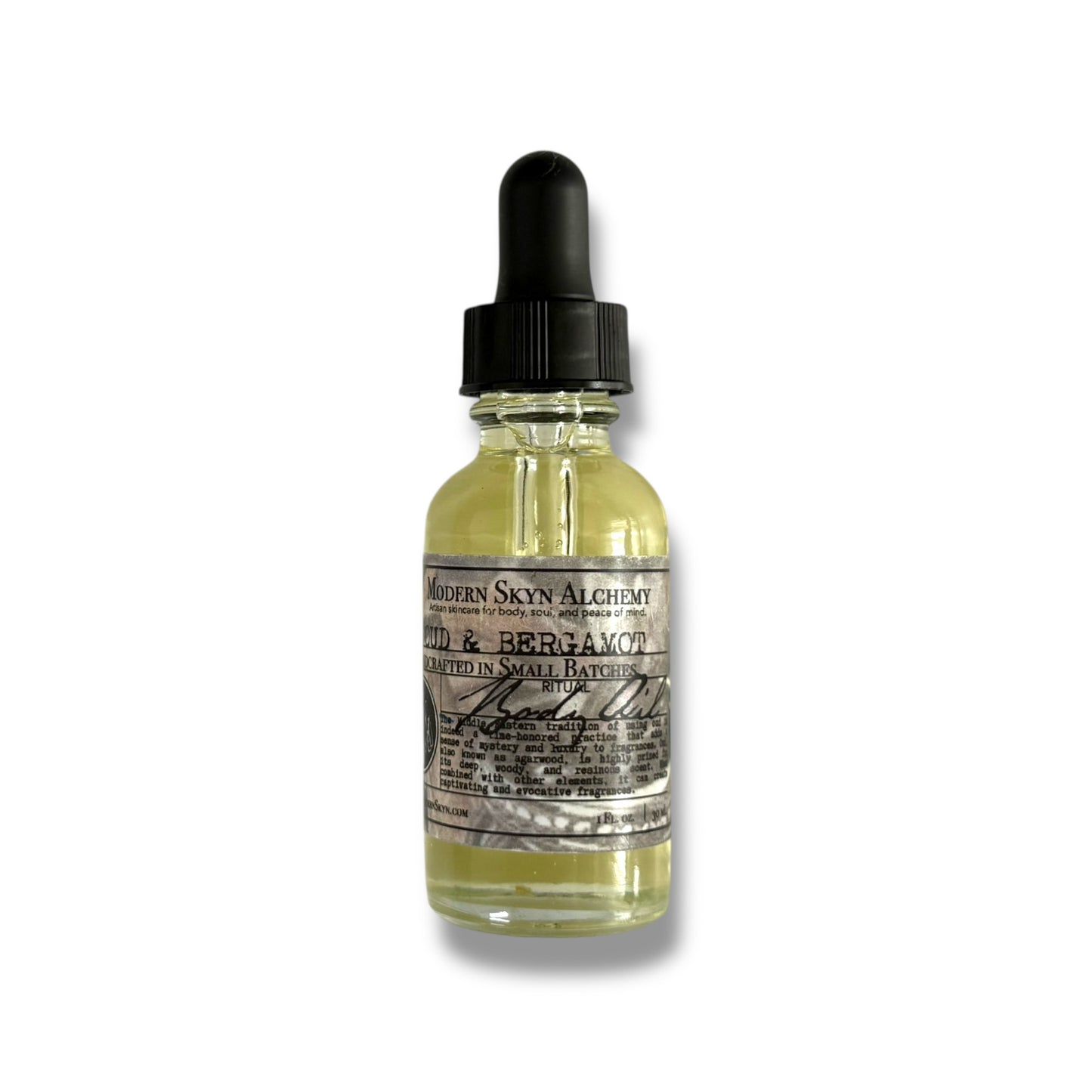 Oud & Bergamot Body Oil