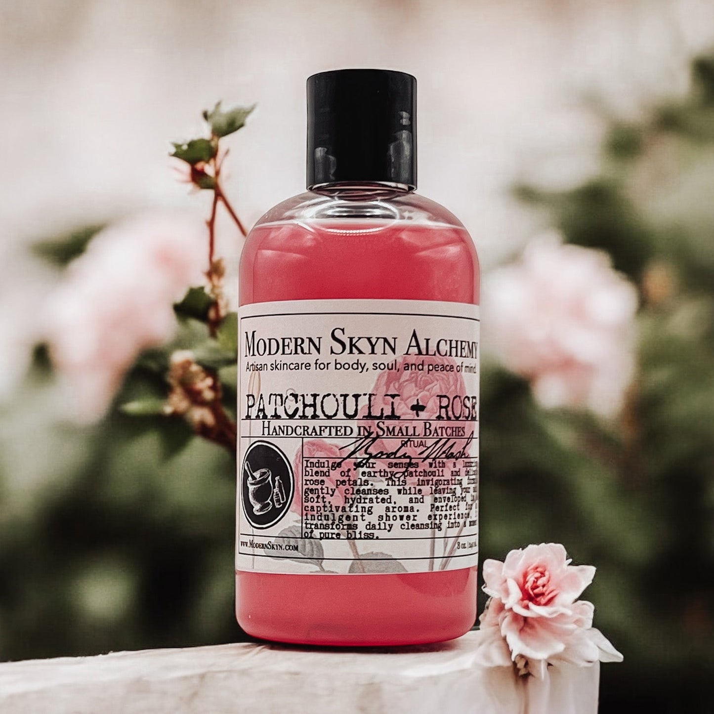 Patchouli + Rose Hand & Body Cleanser