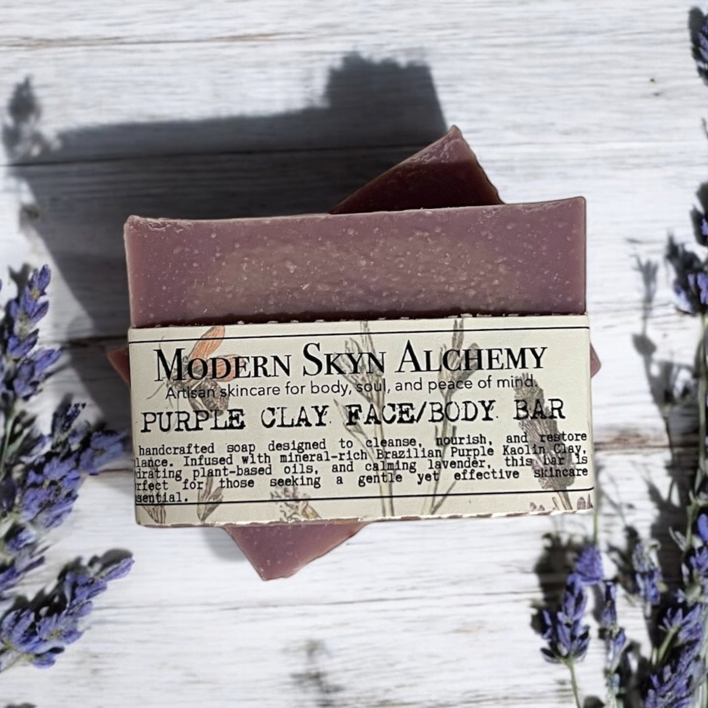 Purple Clay Face/Body Bar