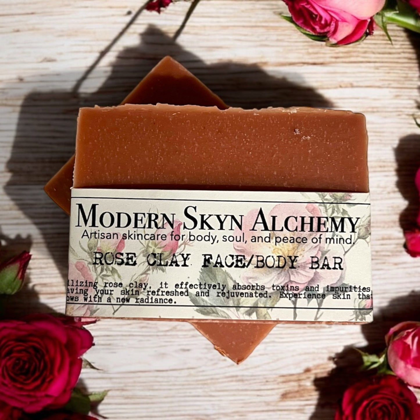 Rose Clay Face/Body Bar