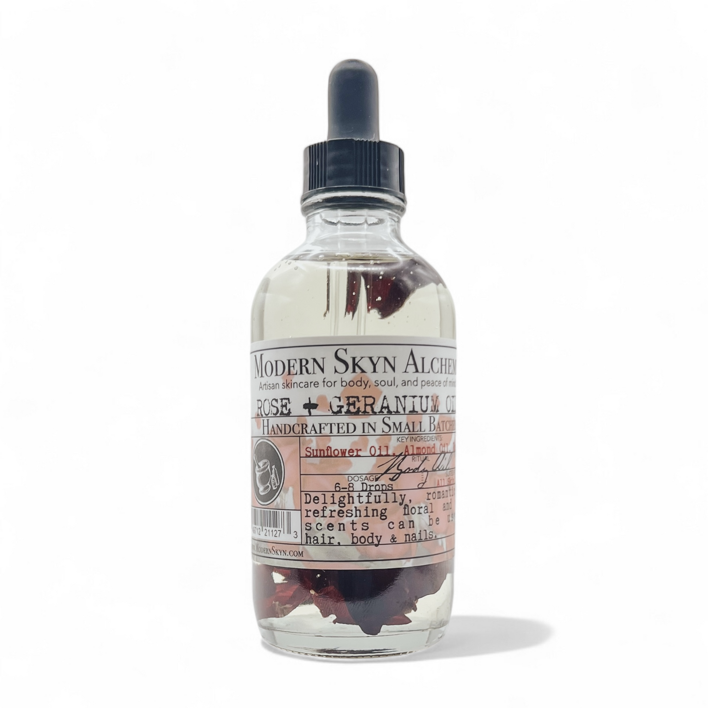 Rose + Geranium Body Oil