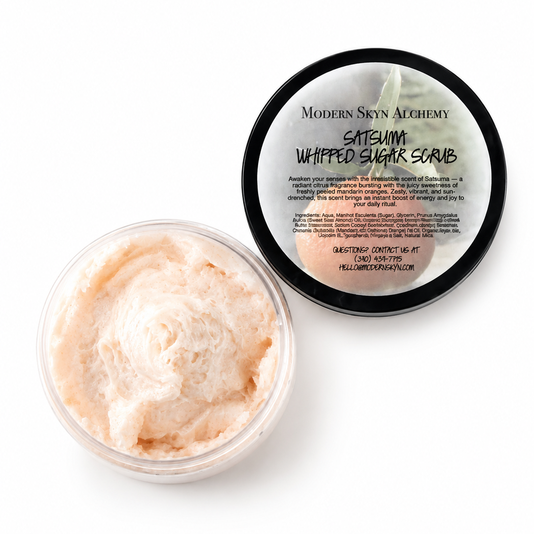 Satsuma Whipped Sugar Scrub