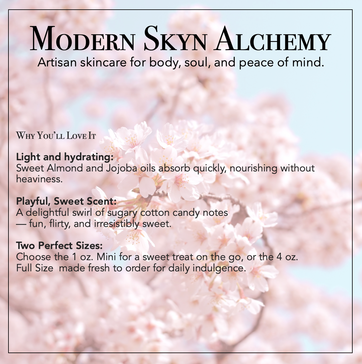 Cherry Blossom Body Oil