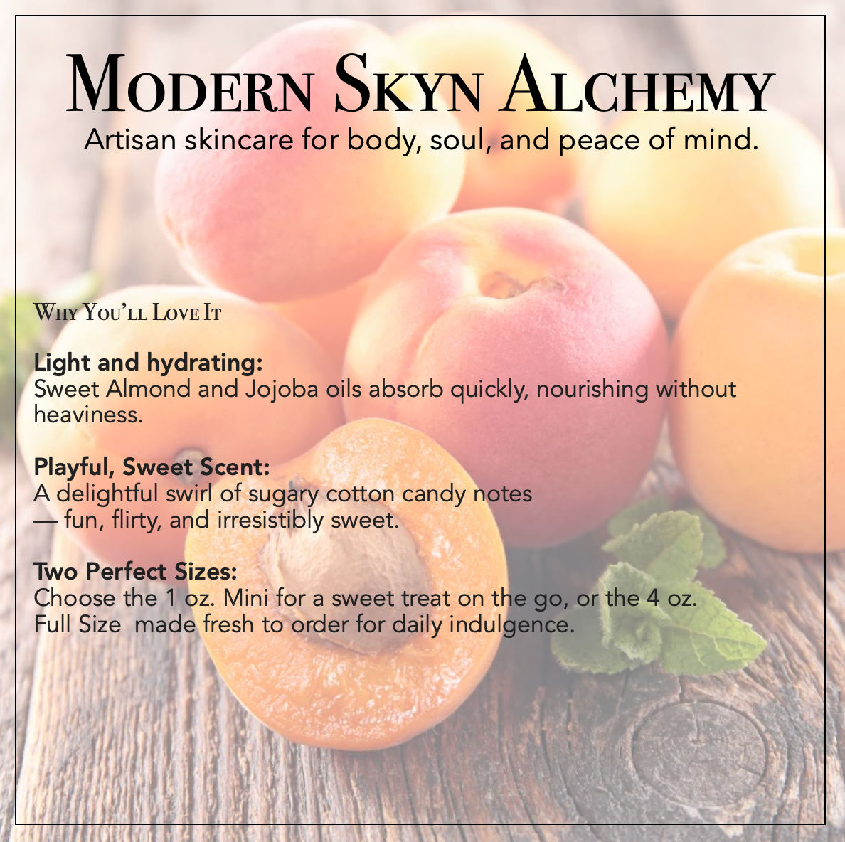 Apricot & Peach Body Oil