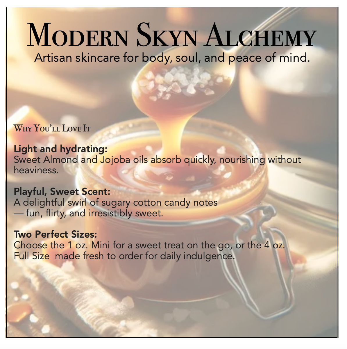Salted Caramel Body Oil