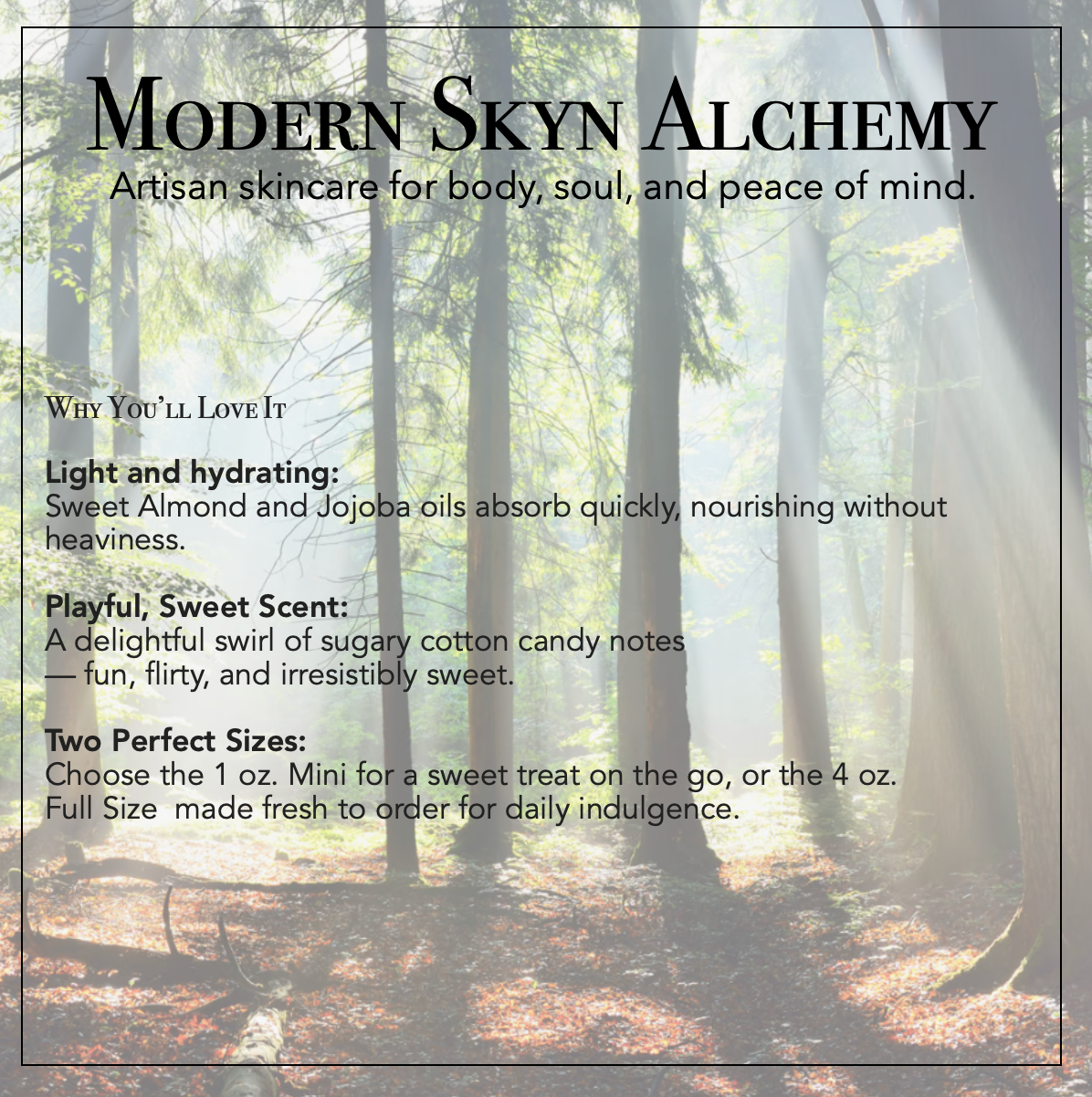Forest Mist Body Oil