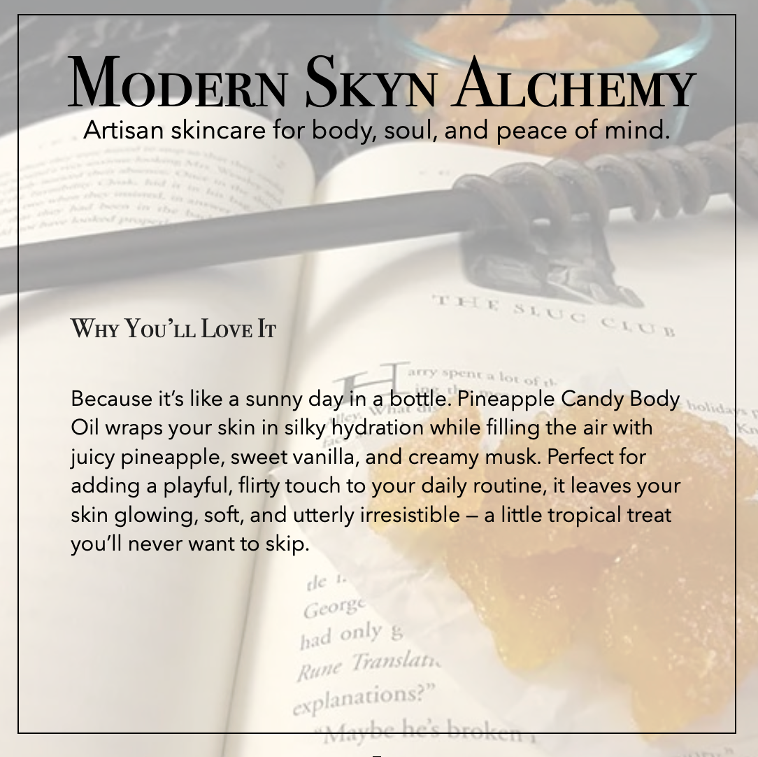 Pineapple Candy Body Oil