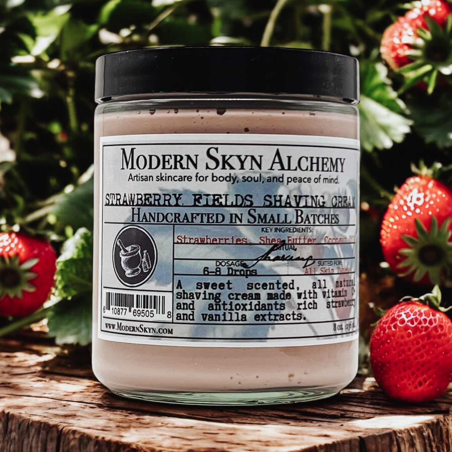 Strawberry Fields Shaving Cream
