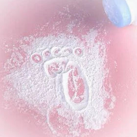 Baby Powder Loofah Soap