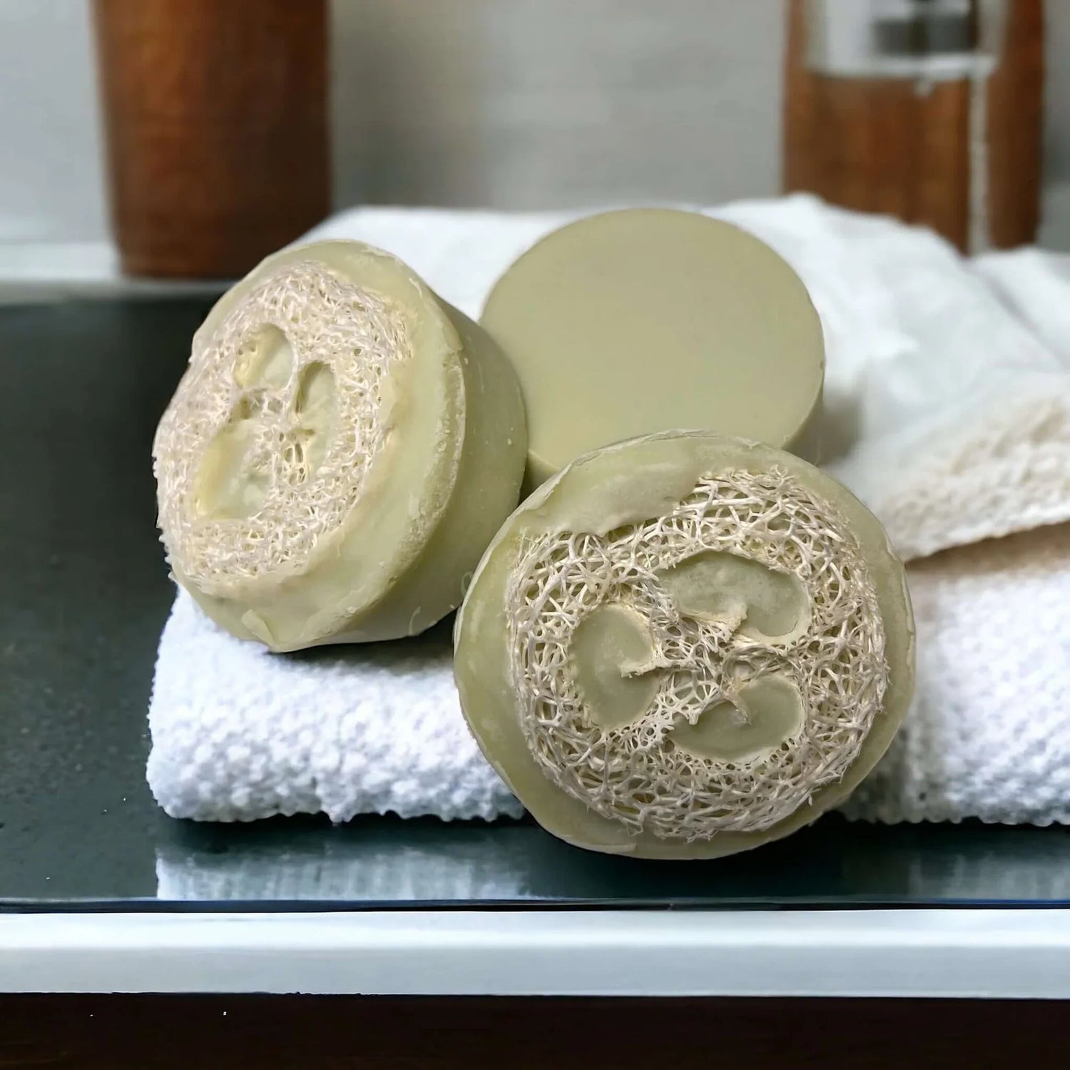 Handcrafted Loofah Soaps
