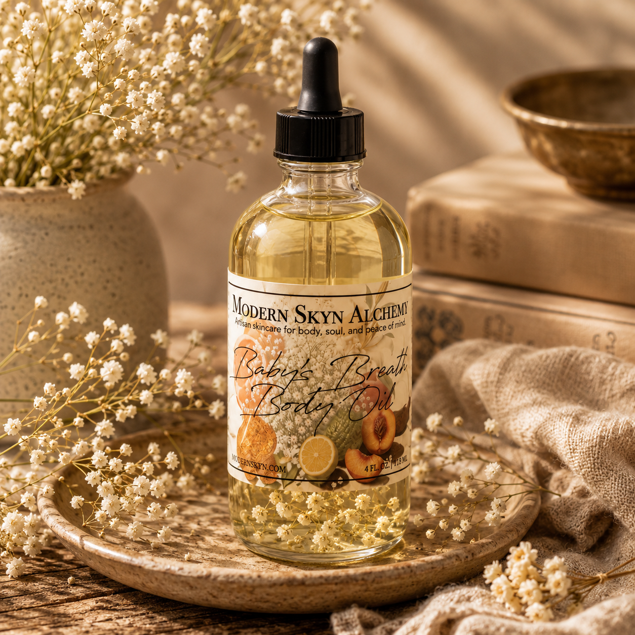 Baby's Breath Body Oil