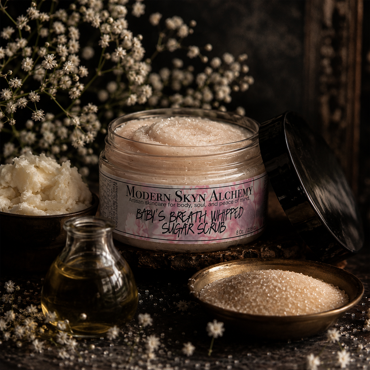 Baby's Breath Whipped Sugar Scrub