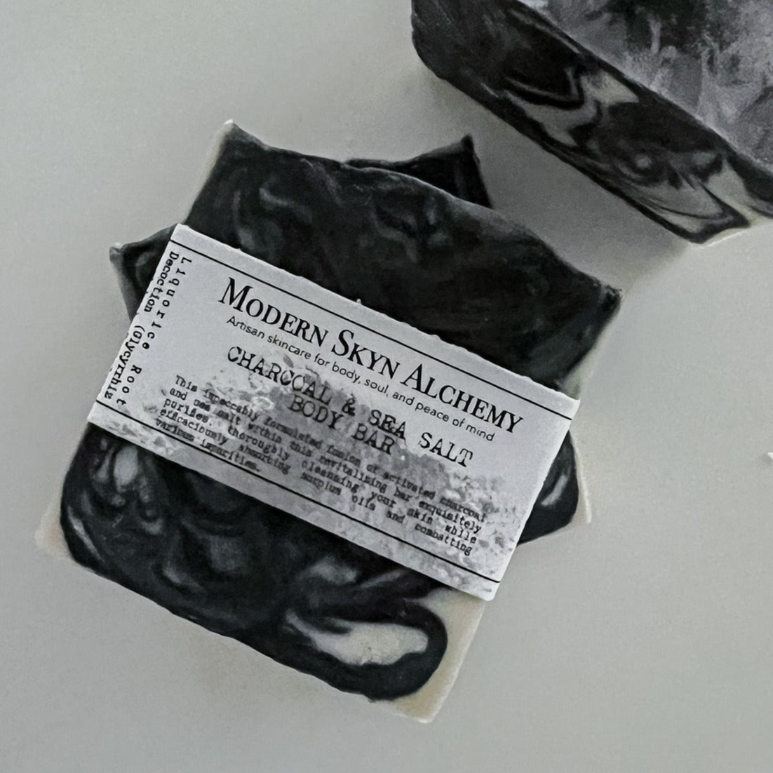 Charcoal + Sea Salt Body Bar