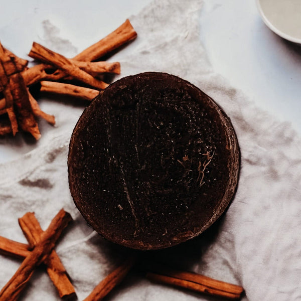 Cinnamon Cocoa Loofah Soap - MODERN SKYN ALCHEMY HANDCRAFTED SKINCARE