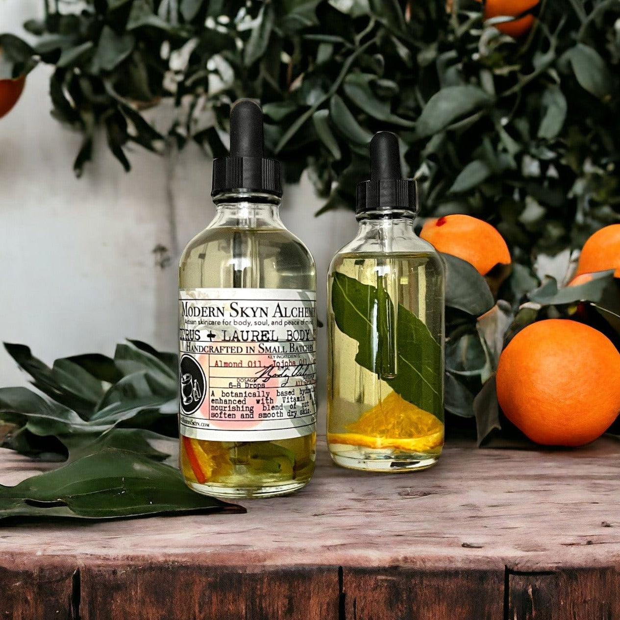 Citrus + Laurel Body Oil - MODERN SKYN ALCHEMY HANDCRAFTED SKINCARE