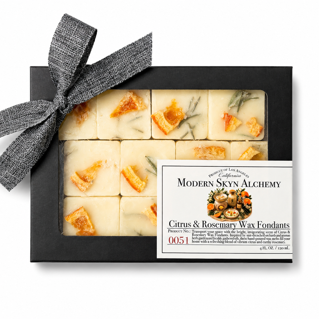 Citrus & Rosemary Wax Fondants