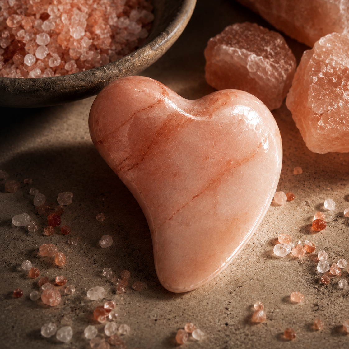 Exfoliating Salt Stones