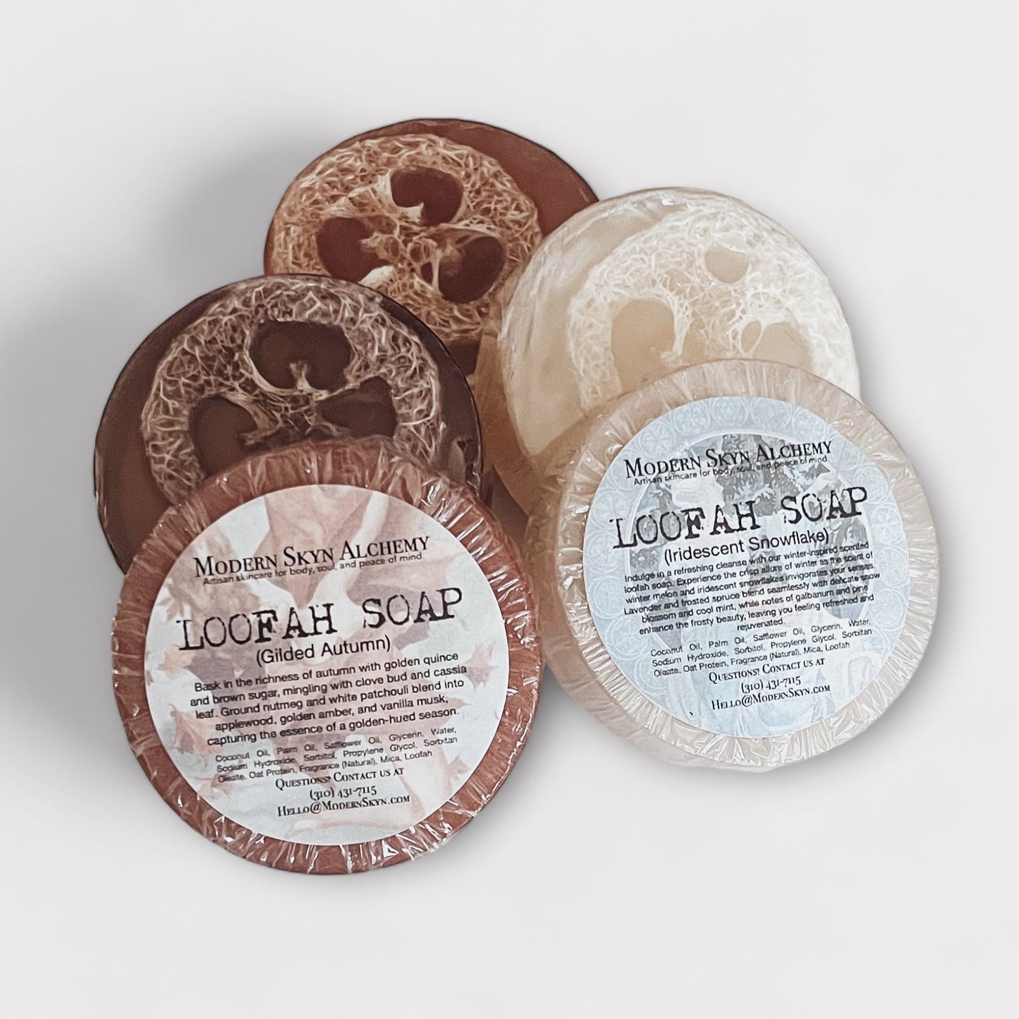 Handcrafted Loofah Soaps - Grapefruit