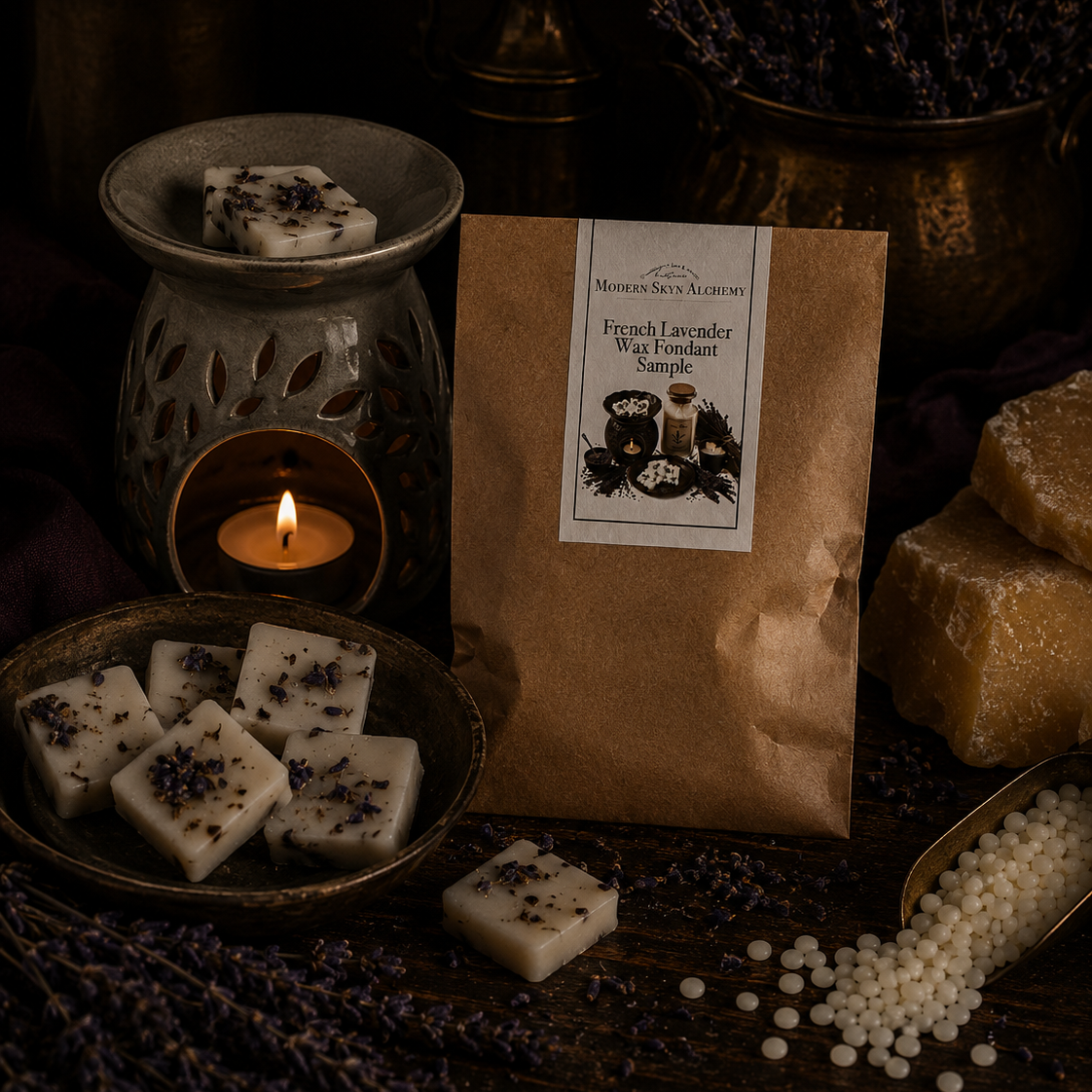 French Lavender Wax Fondants