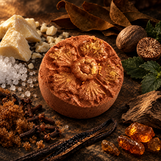 Gilded Autumn Fizzing Bath Confection