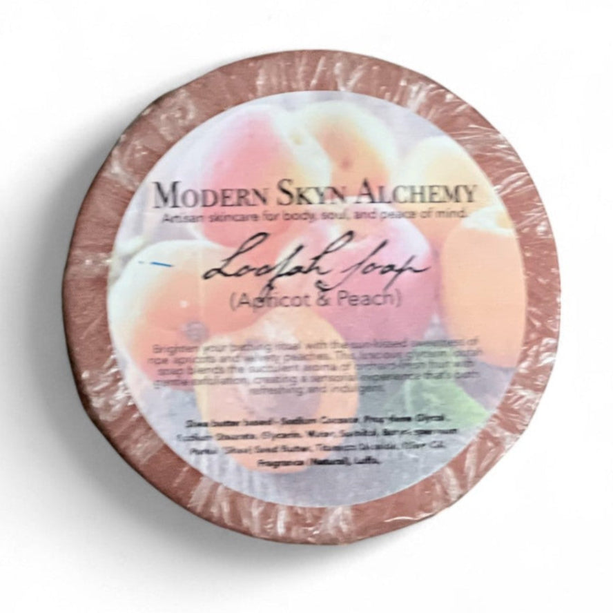 Handcrafted Loofah Soaps - Apricot & Peach