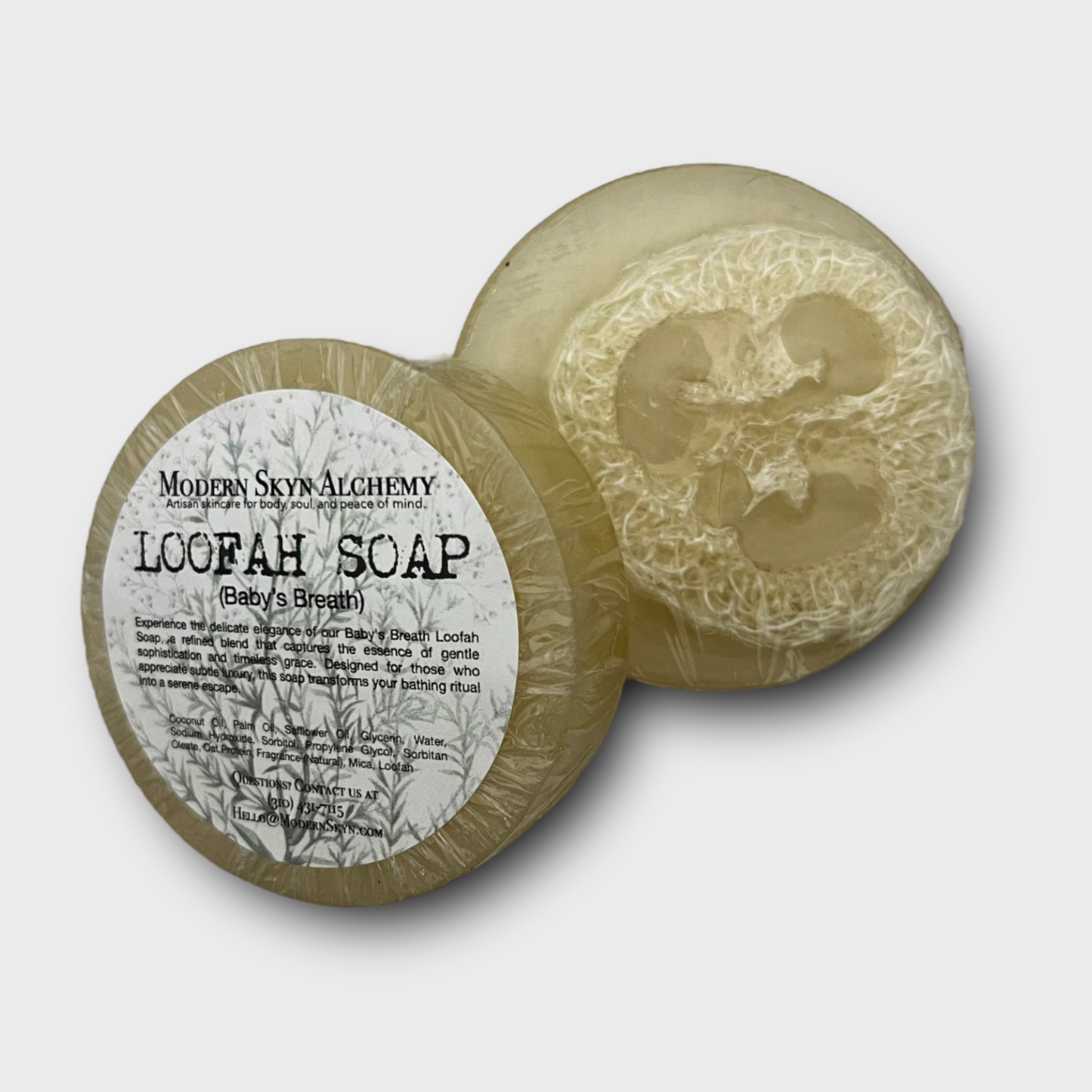 Handcrafted Loofah Soaps - Baby's Breath