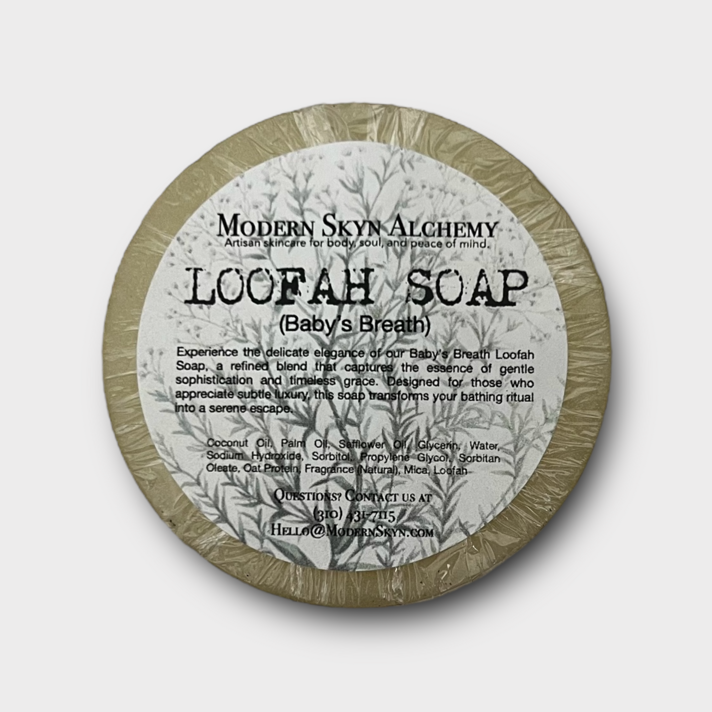 Handcrafted Loofah Soaps - Baby's Breath