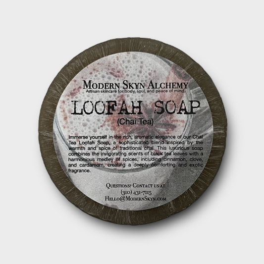 Handcrafted Loofah Soaps - Chai Tea