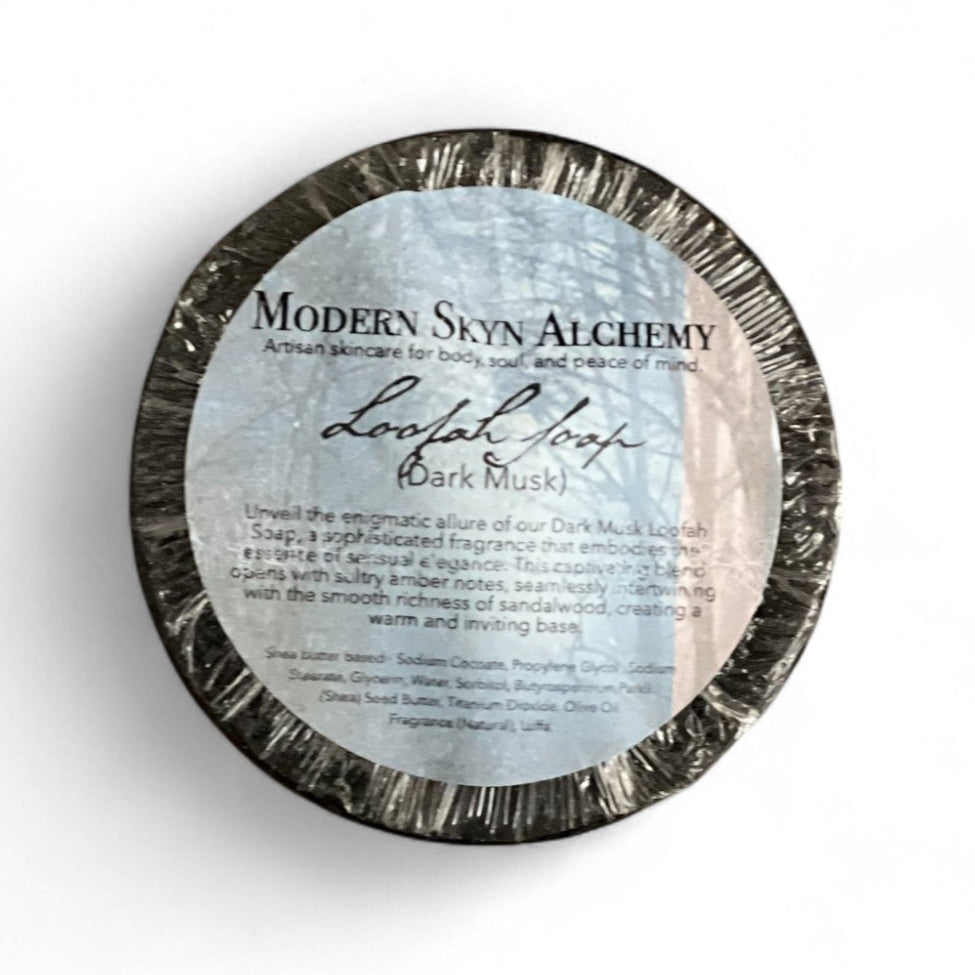 Handcrafted Loofah Soaps - Dark Musk