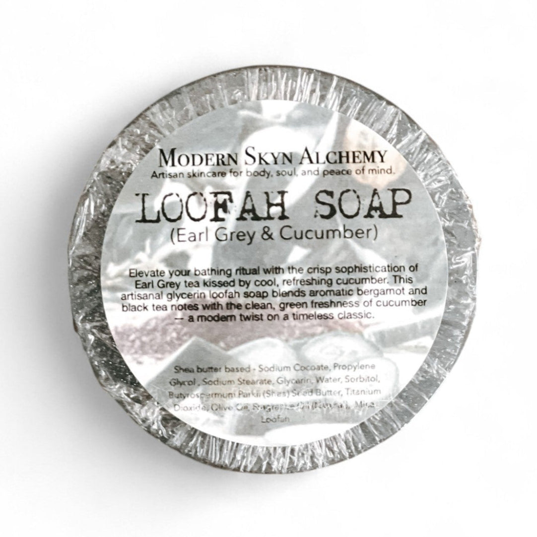 Handcrafted Loofah Soaps - Earl Grey & Cucumber