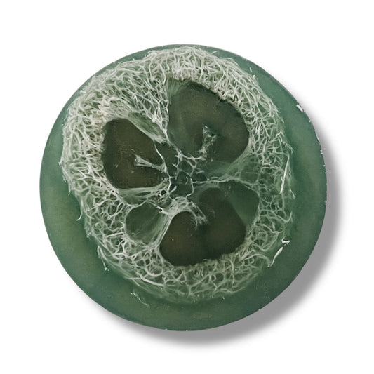Handcrafted Loofah Soaps - Fresh Cut Grass