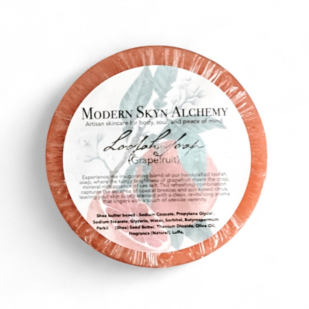 Grapefruit Loofah Soap
