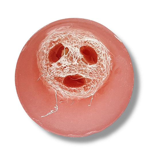 Handcrafted Loofah Soaps - Pink Lemonade