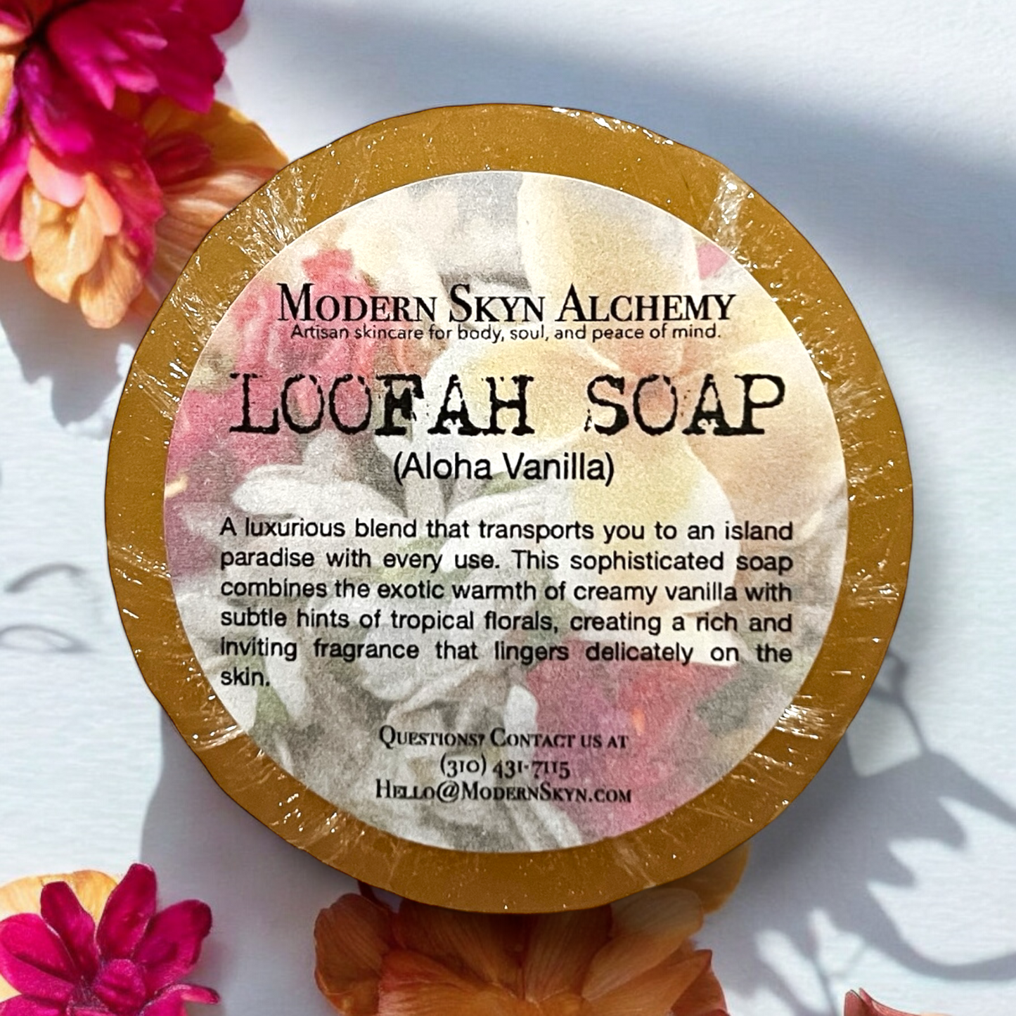 Handcrafted Loofah Soap - Aloha Vanilla