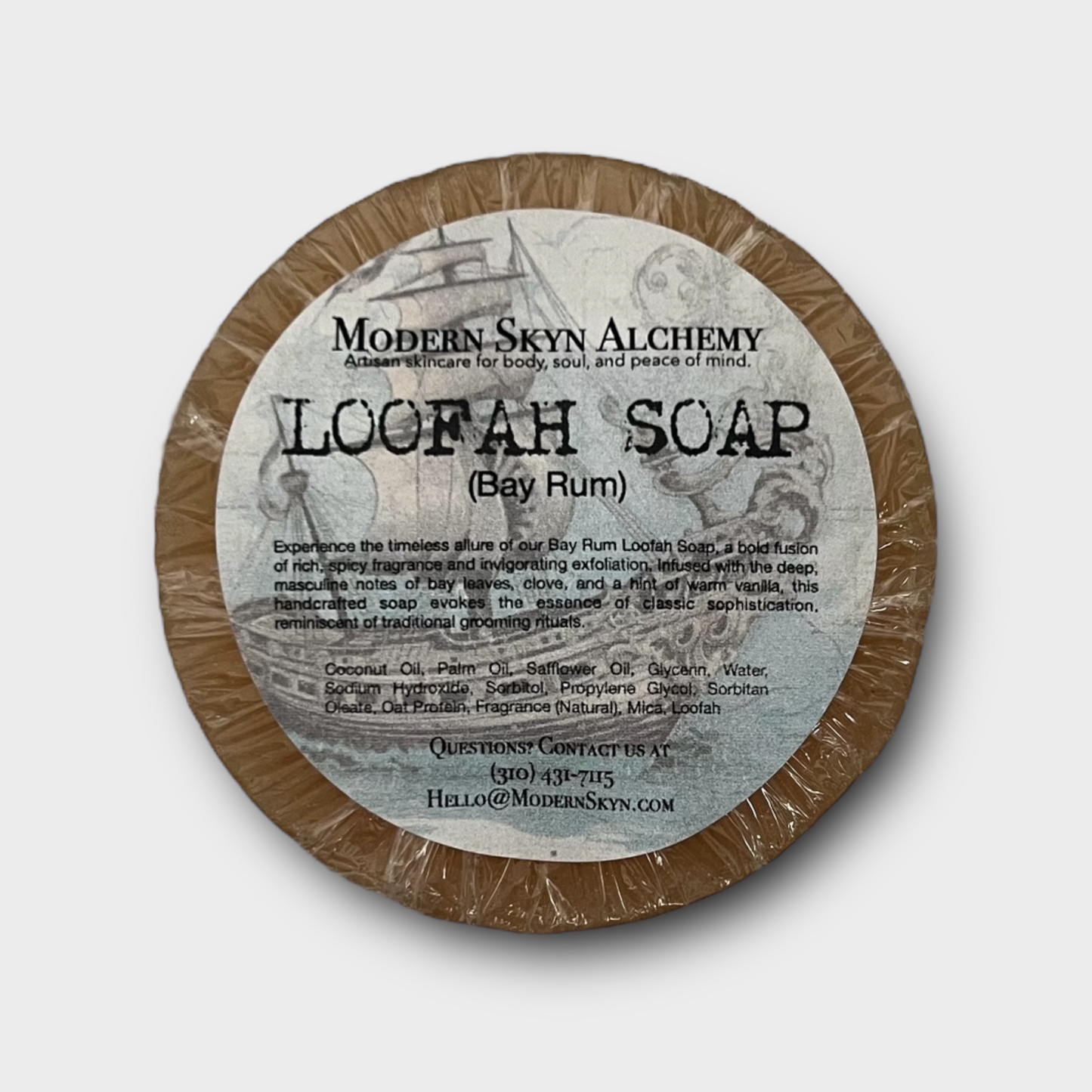 Handcrafted Loofah Soaps - Bay Rum