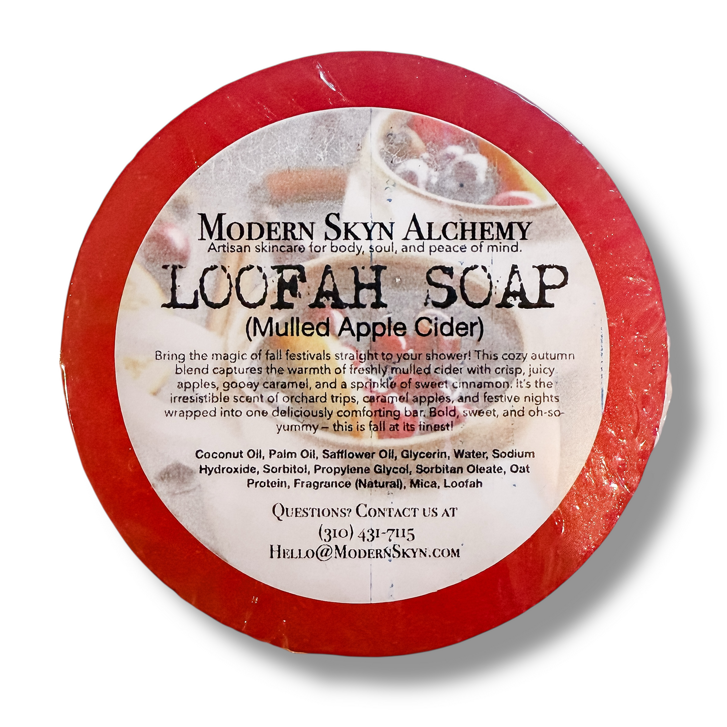 Mulled Apple Cider Loofah Soaps