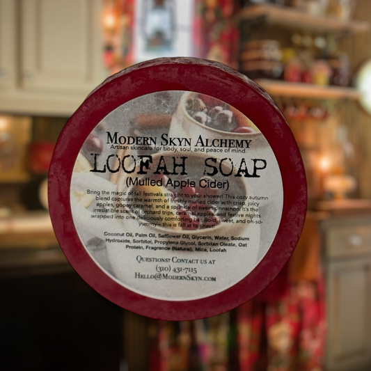 Mulled Apple Cider Loofah Soaps