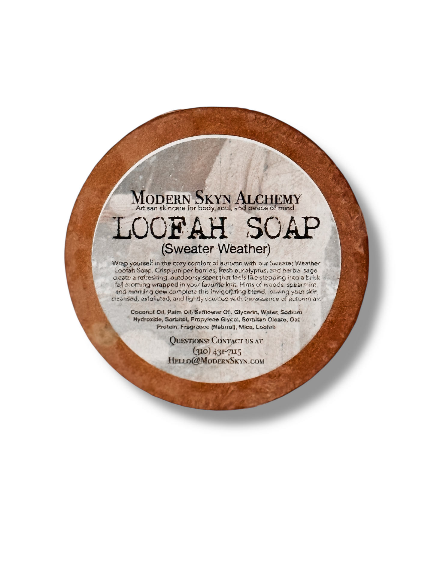 Sweater Weather Loofah Soap