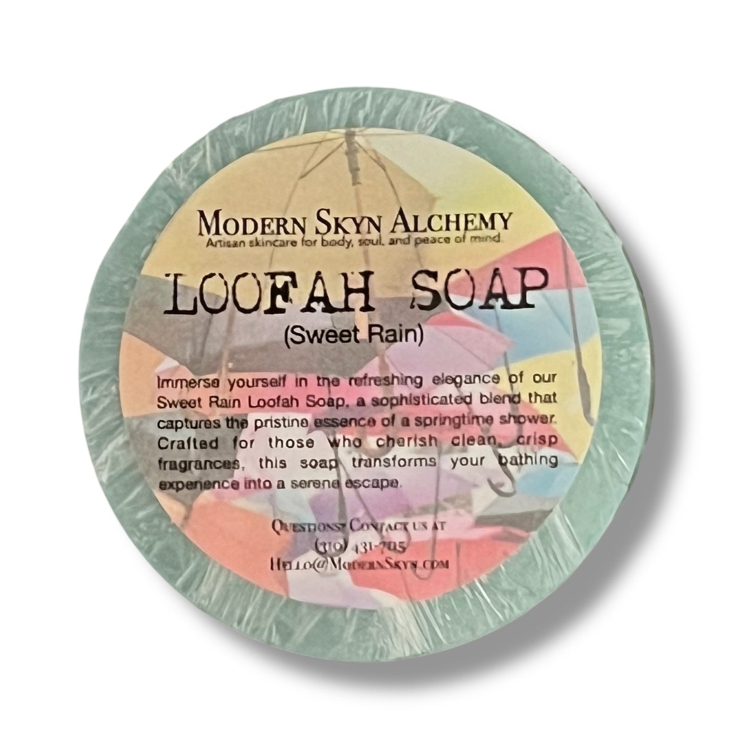 Handcrafted Loofah Soaps - Sweet Rain