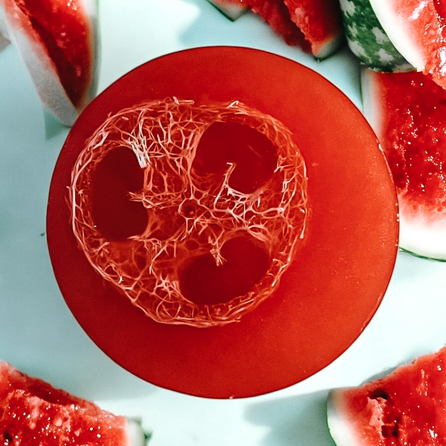 Handcrafted Loofah Soaps - Watermelon