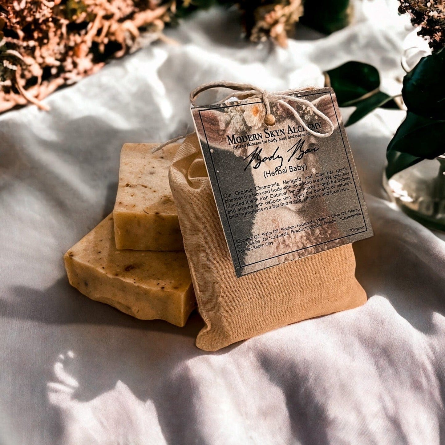 Herbal Baby Bar - MODERN SKYN ALCHEMY HANDCRAFTED SKINCARE