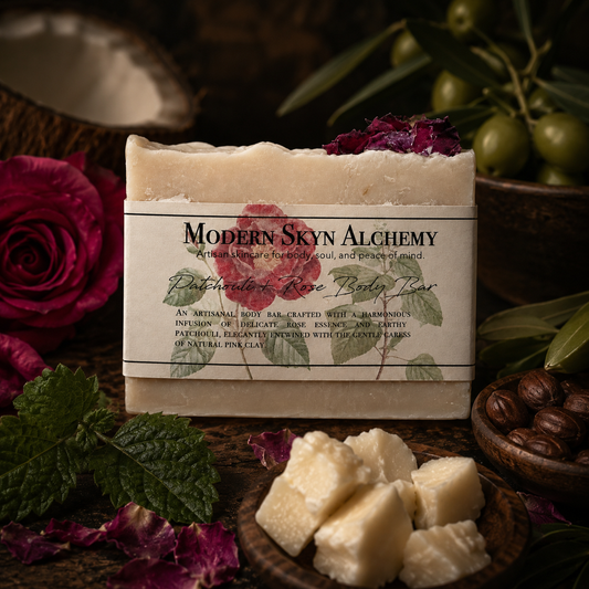 Patchouli Rose Body Bar