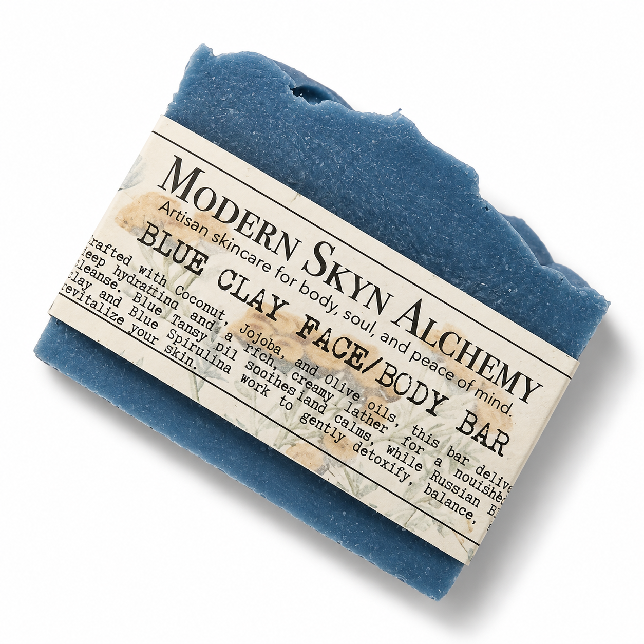 Blue Clay Face/Body Bar